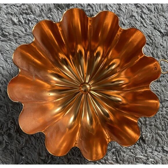 Copper Vintage Jello Mold Wall Hanging - Picture 4 of 6